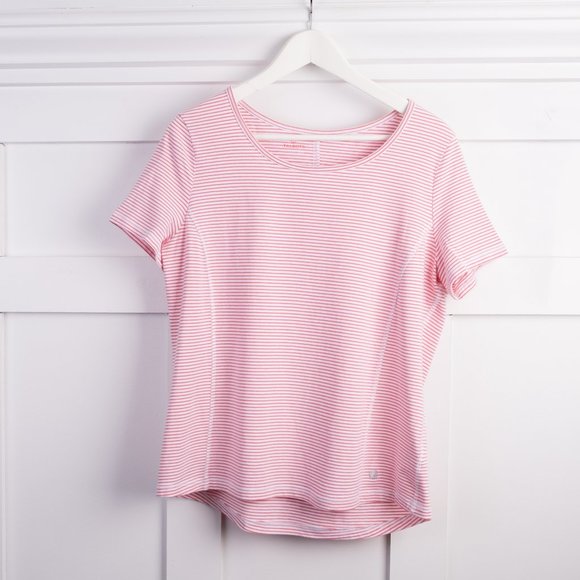 TALBOTS T striped crew neck shirt size X - Picture 1 of 7